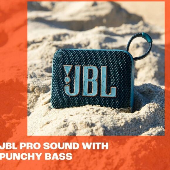 JBL Go 4 Portable Bluetooth Speaker- Black - Picture 5 of 11